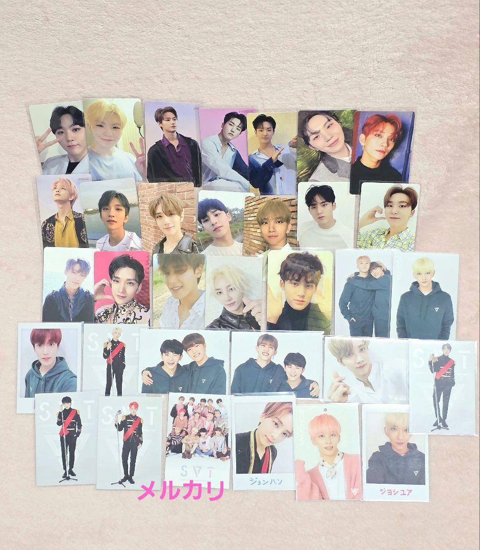 seventeen まとめ売り トレカ 軍服 うちわ グッズ ジョンハン svt
