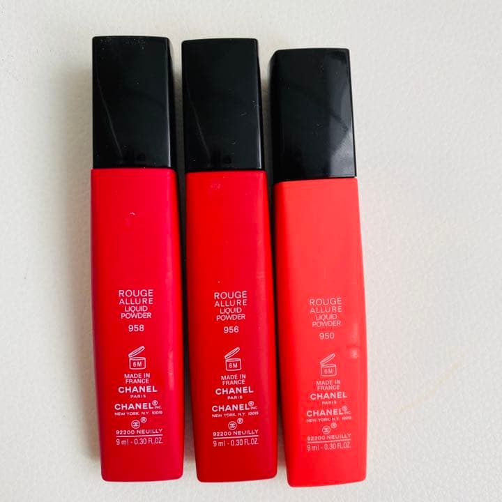 CHANEL rouge allure liquid powder 3本セット
