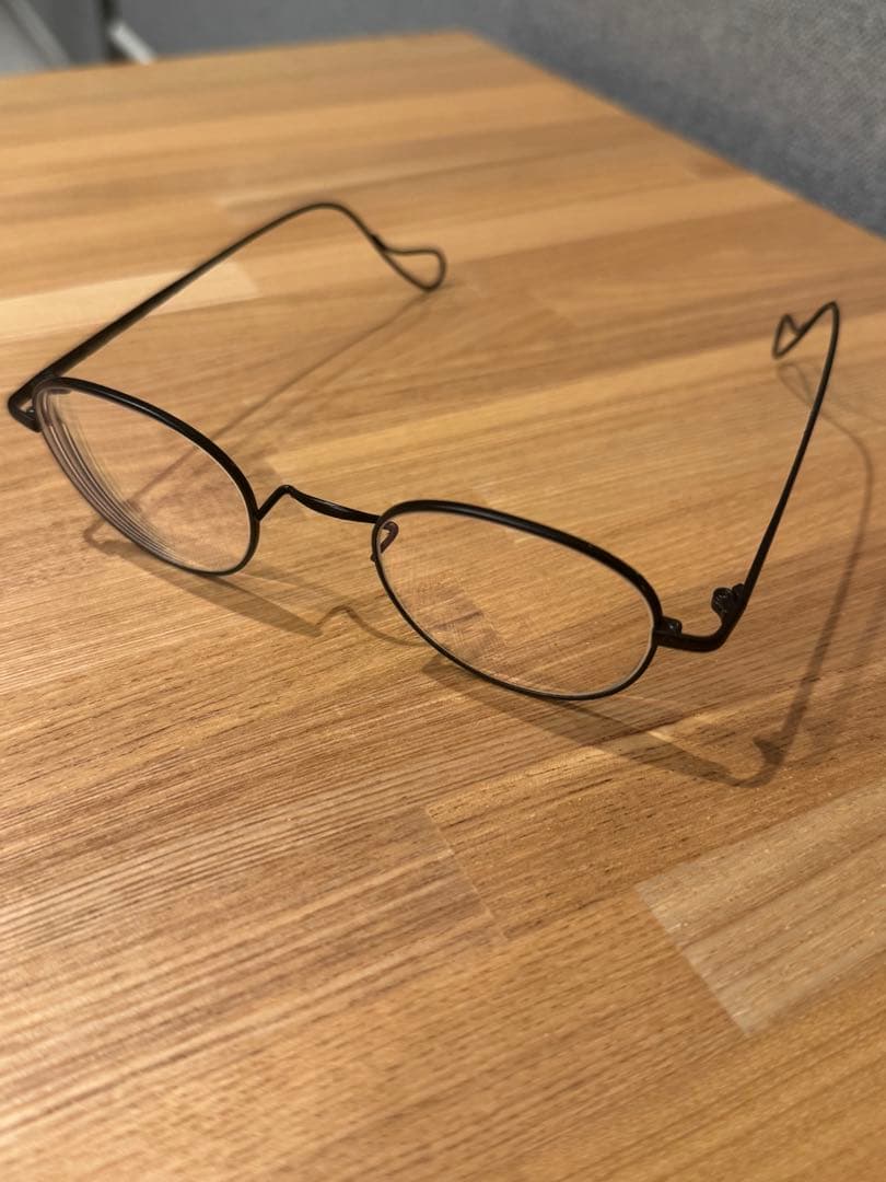 【塗装に劣化あり】BuddyOptical \"eis\" 眼鏡※度入り