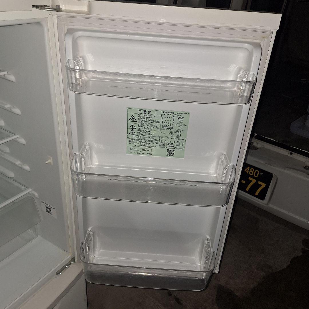 ！RARA！Panasonic中古冷蔵庫 168L 2021年製 形名