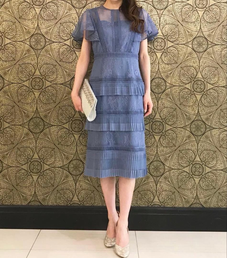 GRACE CONTINENTAL♡レイヤードレースタイトワンピース36