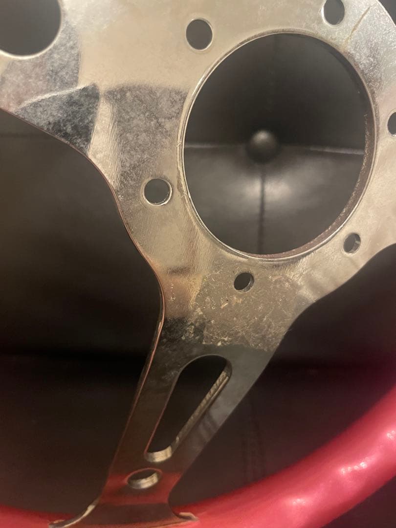 ステアリング/ピンク/35cm/ハンドル/カスタム/車/旧車/レトロ/整備