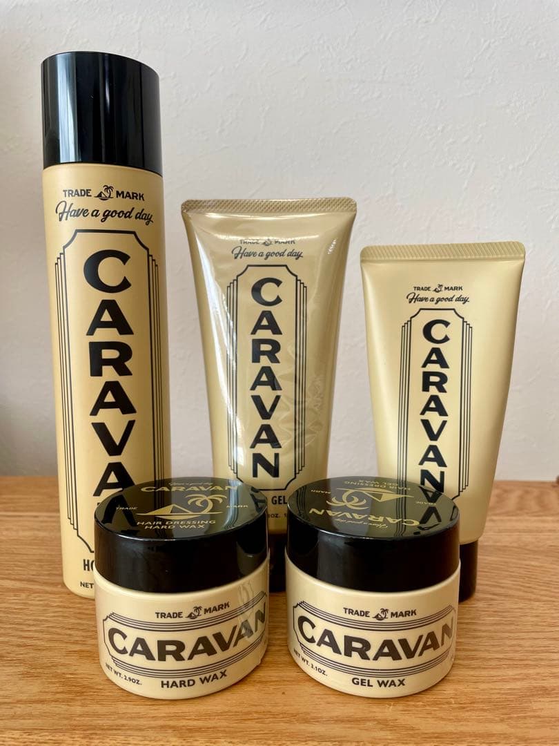 CARAVAN ヘアワックス・ホールドスプレーセット