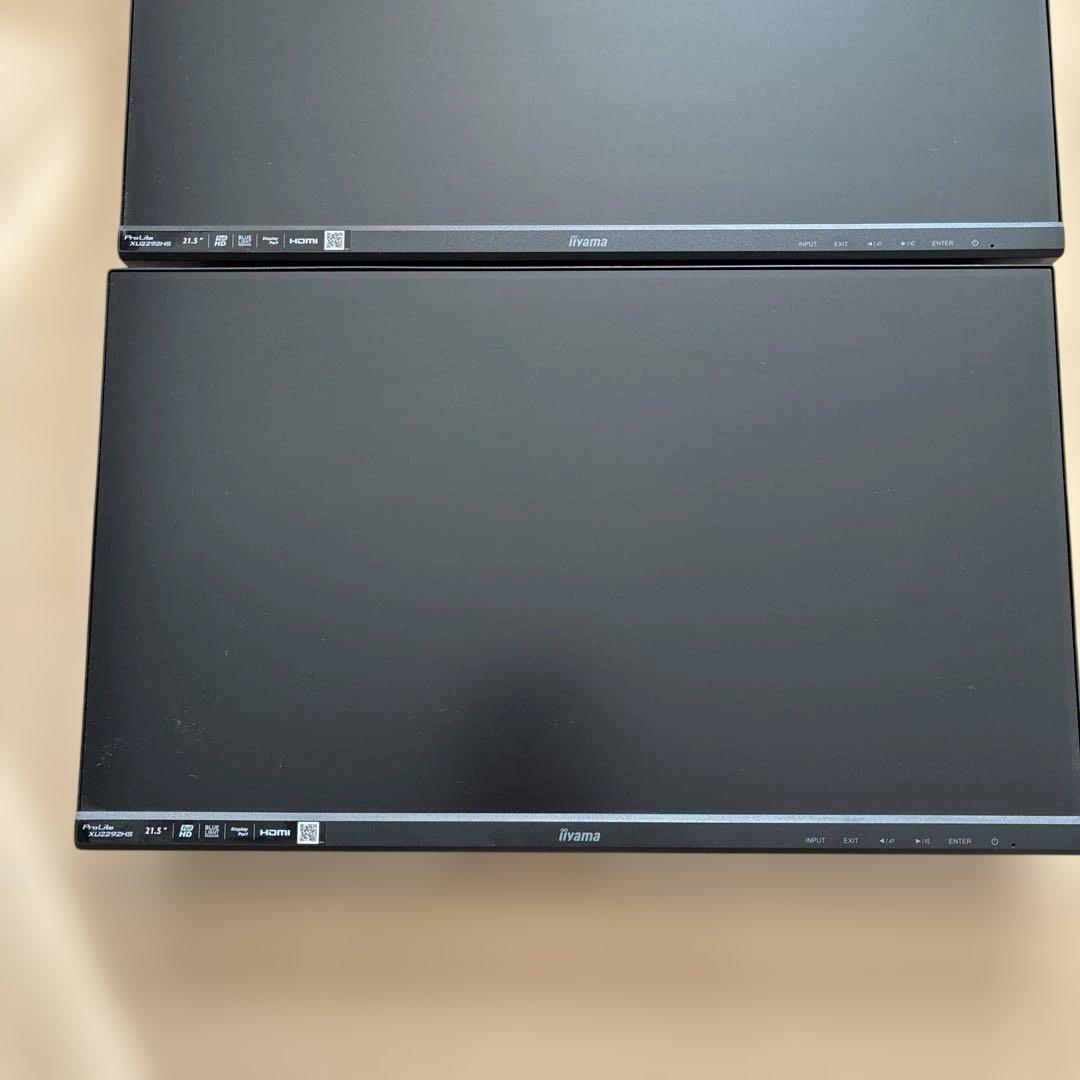 iiyamaモニター21.5インチX4枚とモニターアーム2個　特価