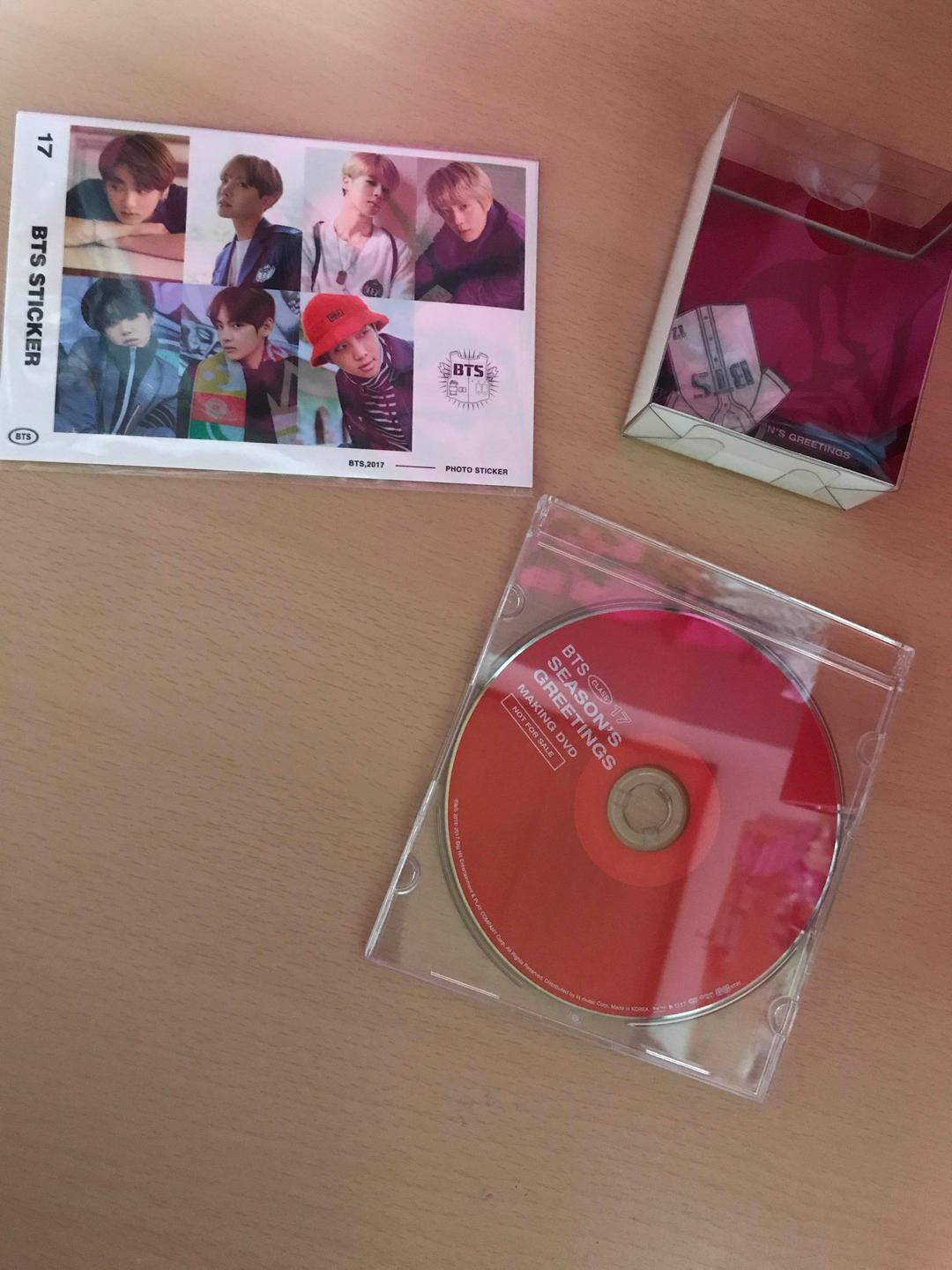 公式 防弾少年団 2017 BTS SEASON’S GREETINGS