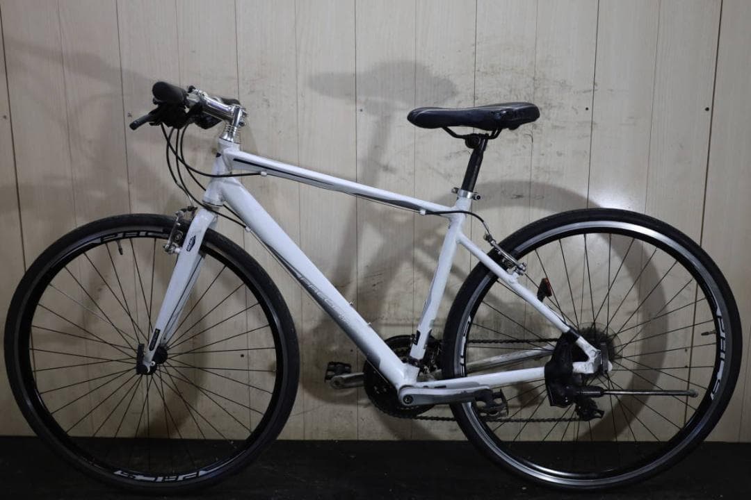 PRECISION SPORT アルミ 24速 470mm クロス WHITE