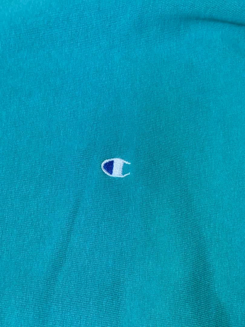 80s トリコタグ チャンピオン リバースウィーブ USA製 エメラルドグリーン