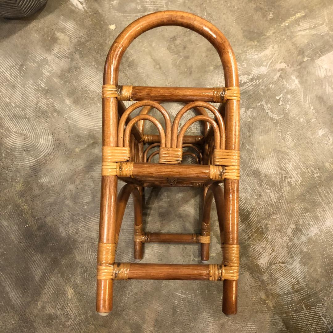 【ラタン】　棚　フリーラック　プランター　フラワーラック　飾り棚　ラタン家具