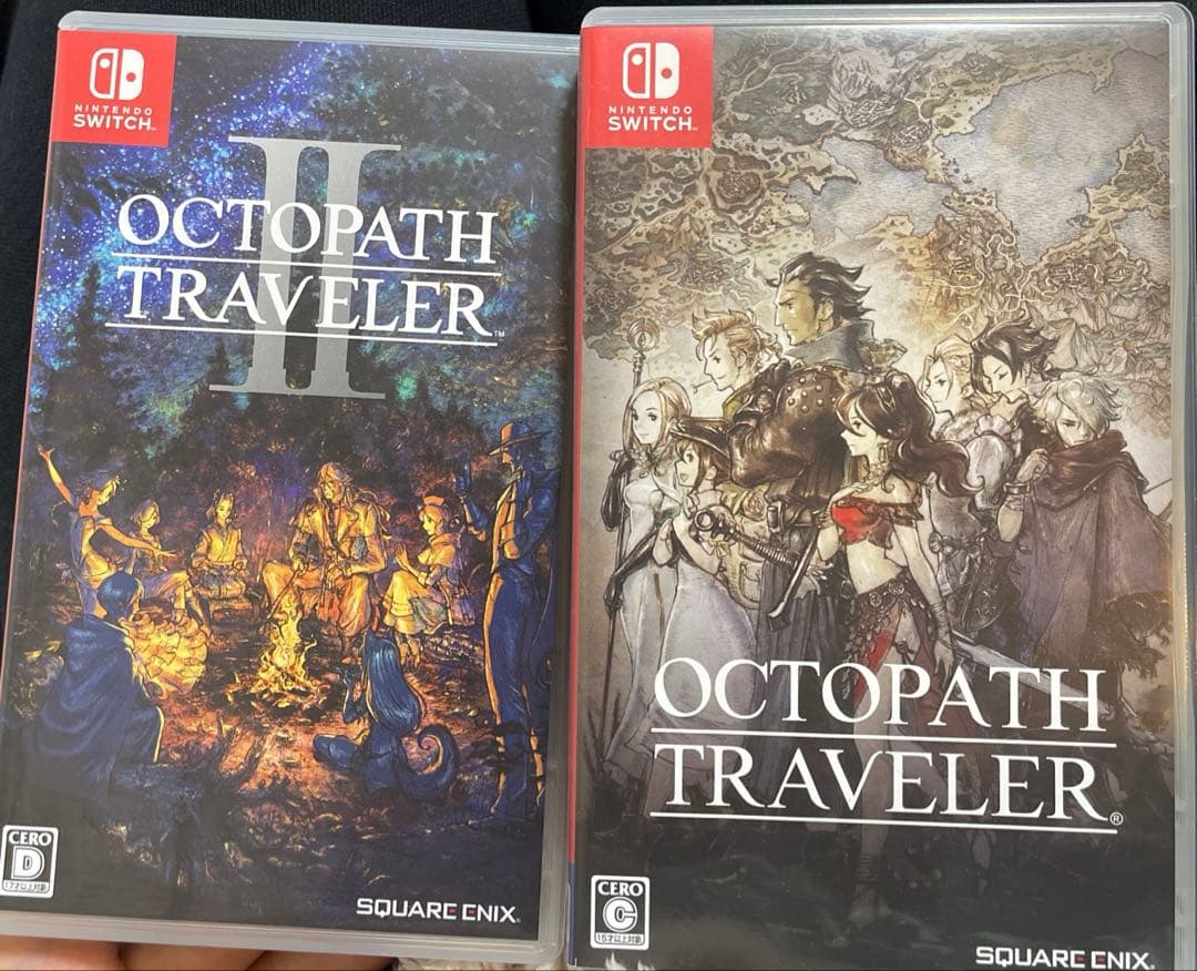 オクトパストラベラー1、2