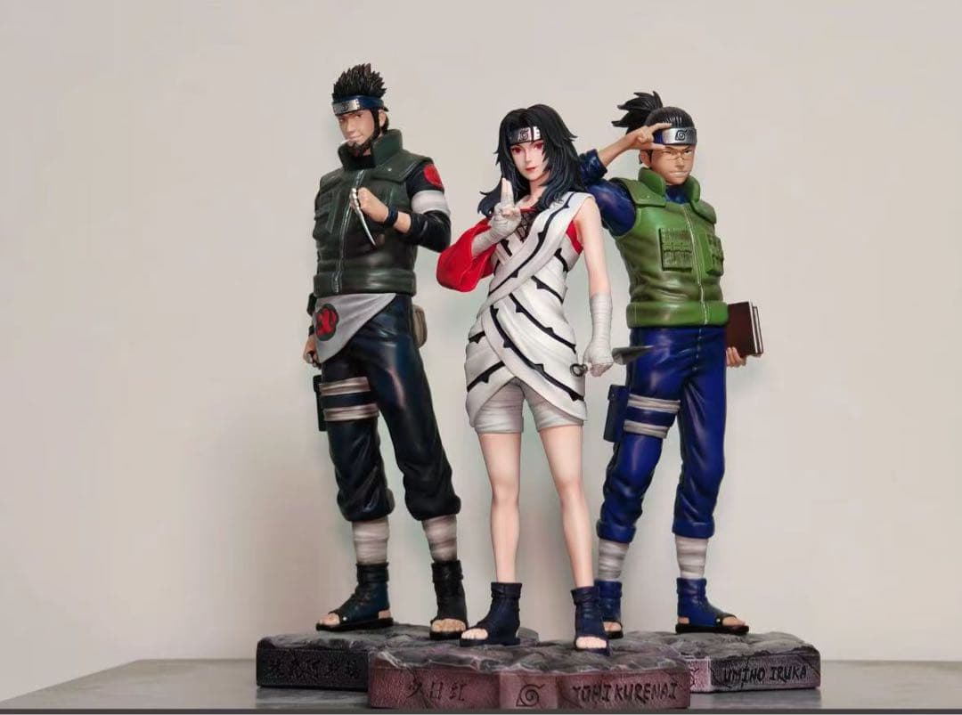 ナルト 猿飛アスマ ガレージキット ガレキ スタチュー③