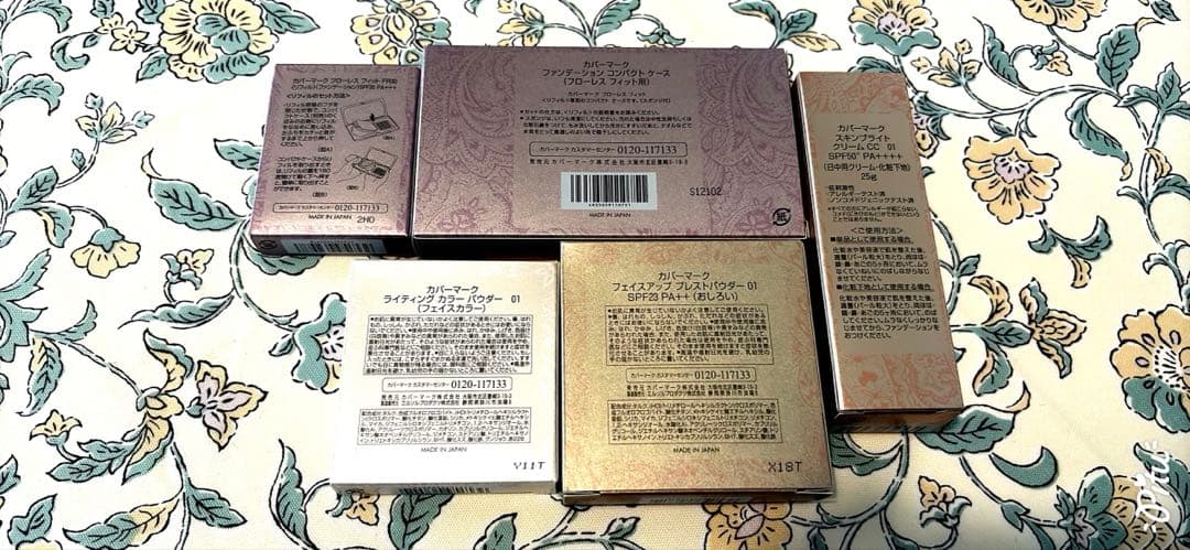 カバーマークメイクアップ5点セット