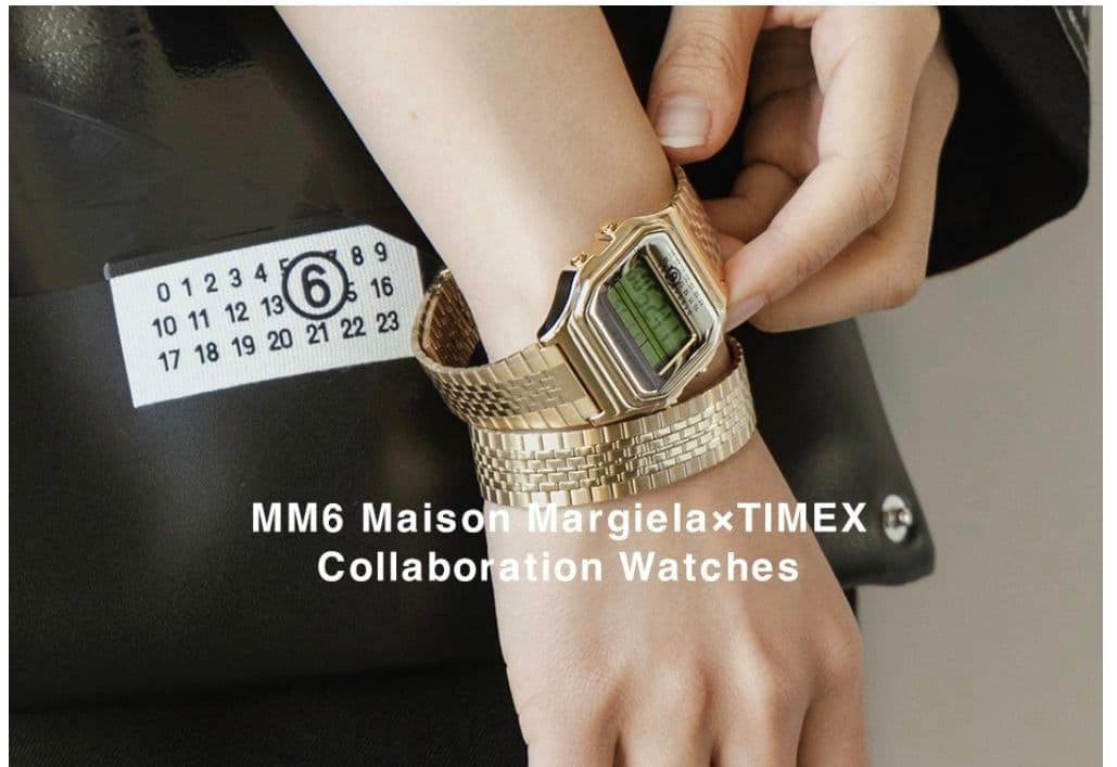 MM6 Maison MargielaTIMEX 時計 マルジェラタイメックス
