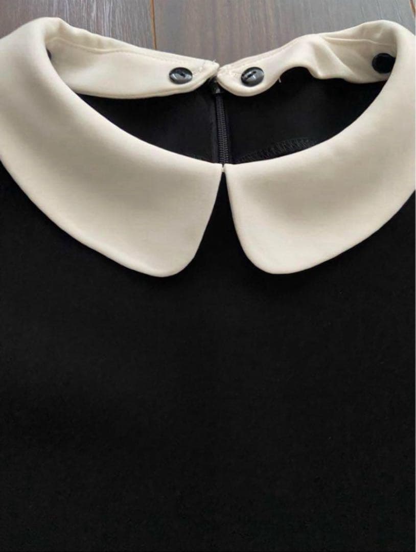 新品　未使用　トレフルプラスワン　白襟　トップス