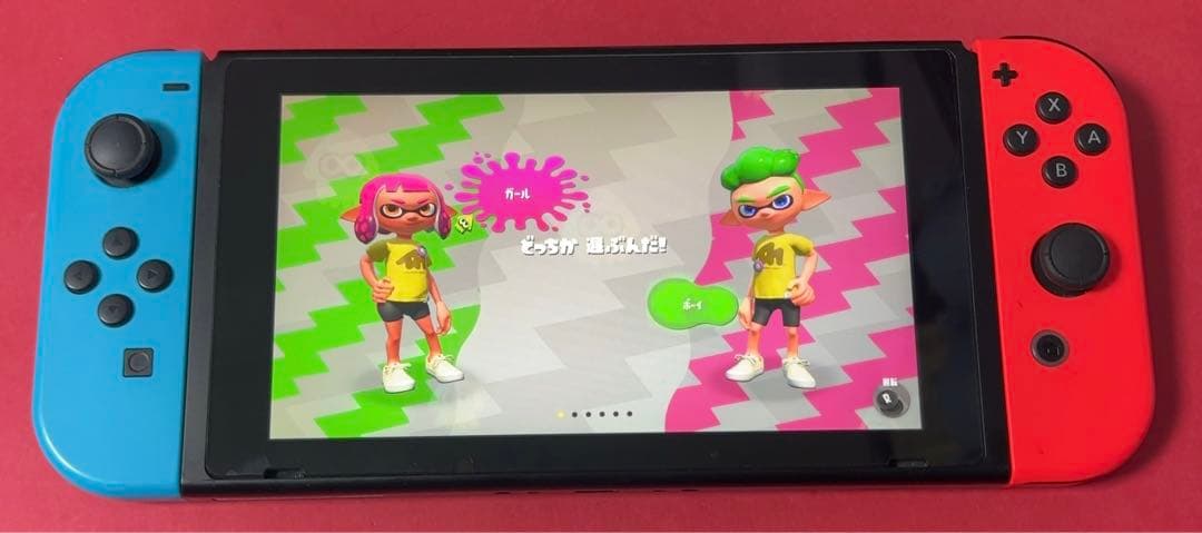 Nintendo Switch 本体　ネオンブルー、レッド　バッテリー強化版