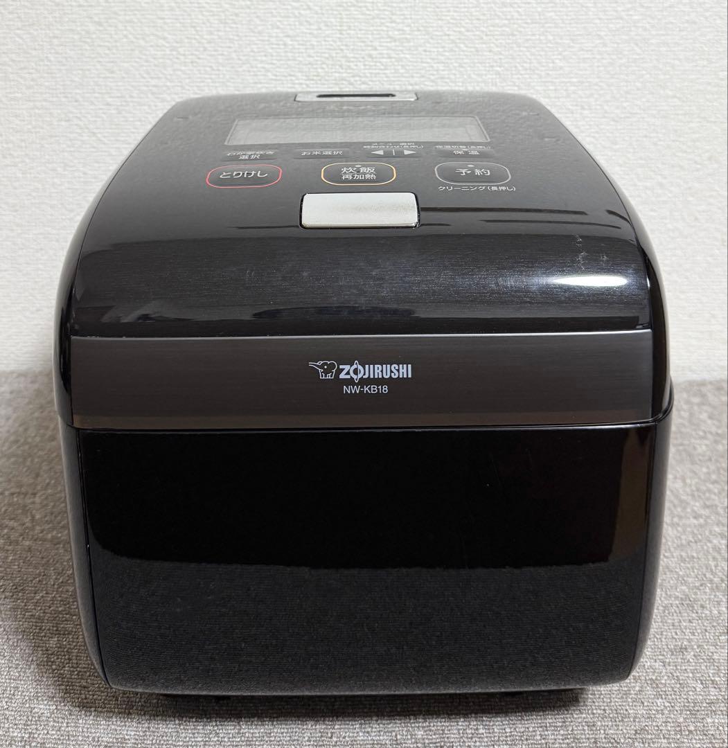 象印 炎舞炊き 圧力IH炊飯ジャーNW-KB18 動作保証