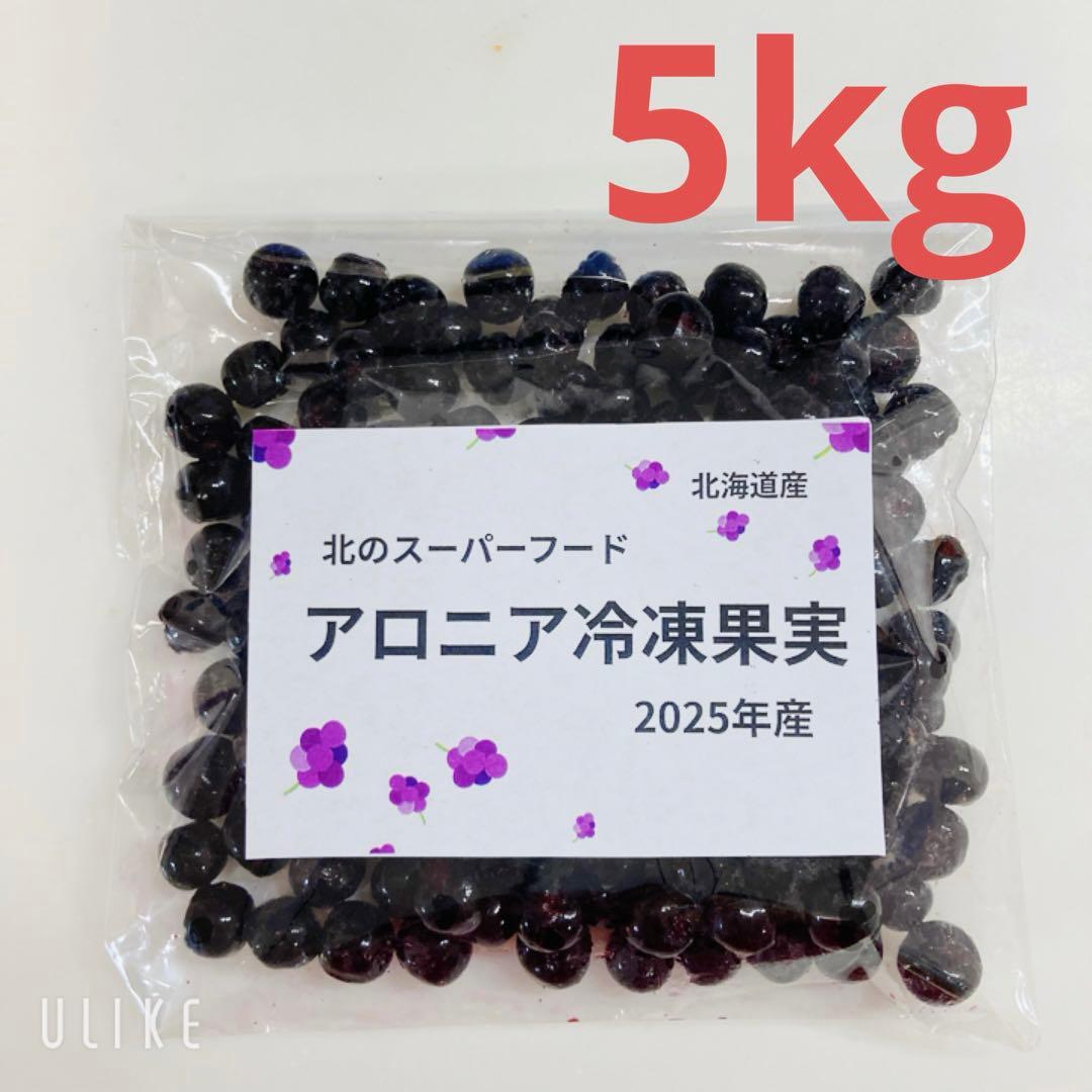 北海道産アロニア冷凍果実 5kg