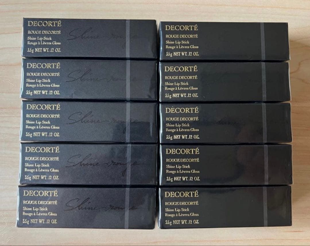 【新品未開封】コスメデコルテ ルージュ デコルテ 07 口紅 10本セット