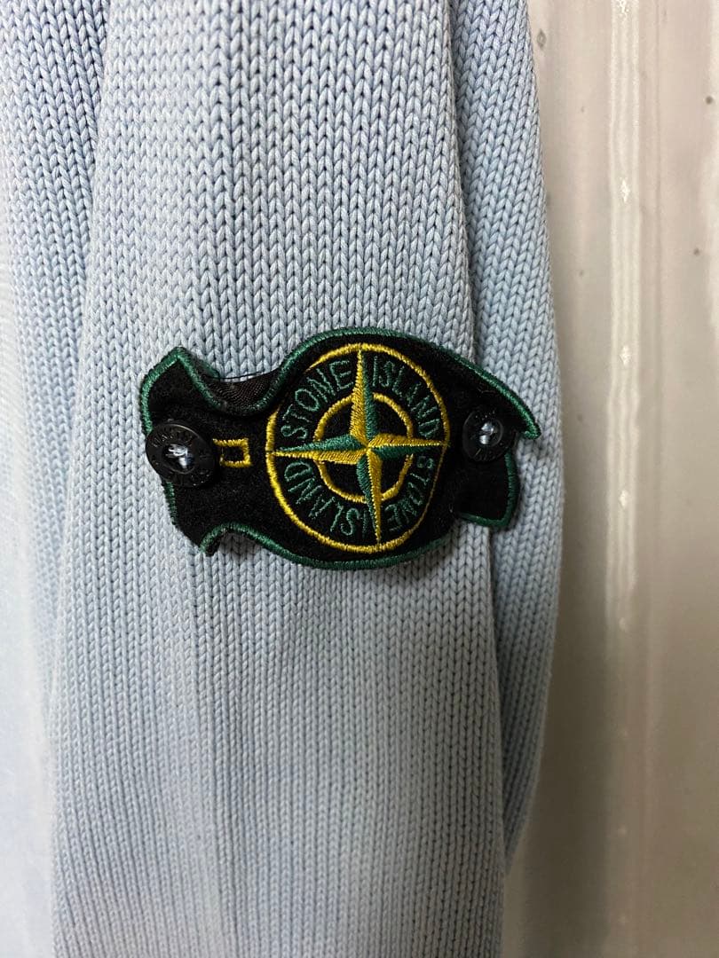 トップス STONE  90s DS KNIT BLUE