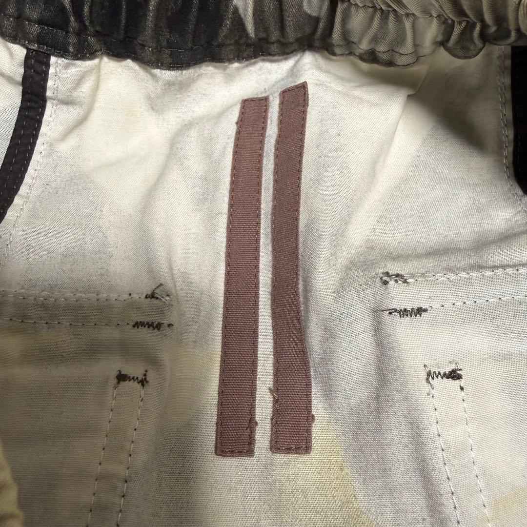 16aw Rick Owens 幾何学模様 ショートパンツ DRKSHDW