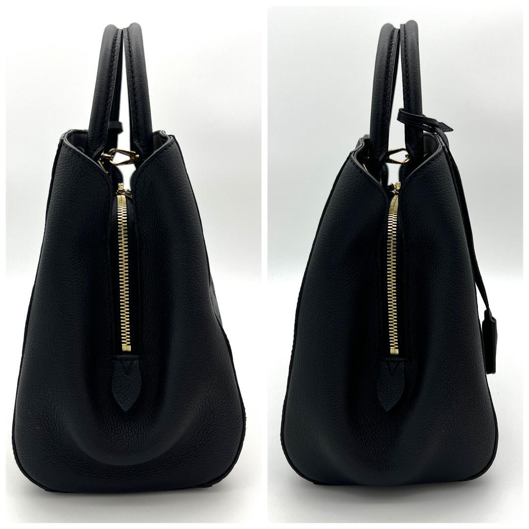 ルイヴィトン アンプラント モンテーニュMM ブラック ハンドバッグ C152