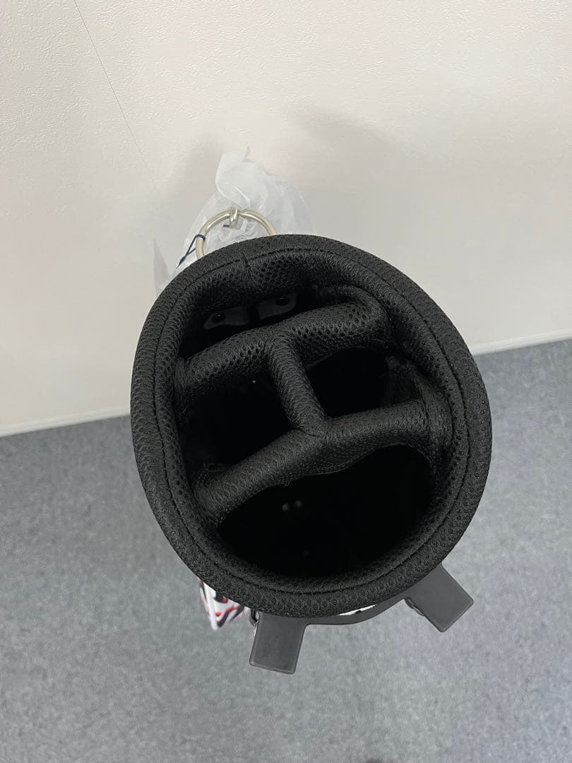 【新品】クランク ゴルフ キャディバッグ スタンド式 7型 軽量 撥水 NVY