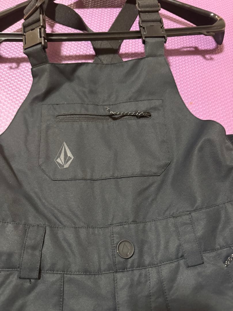 ボルコム　キッズ　スノーボードウェア　Sサイズ　上下セット　ビブパンツ