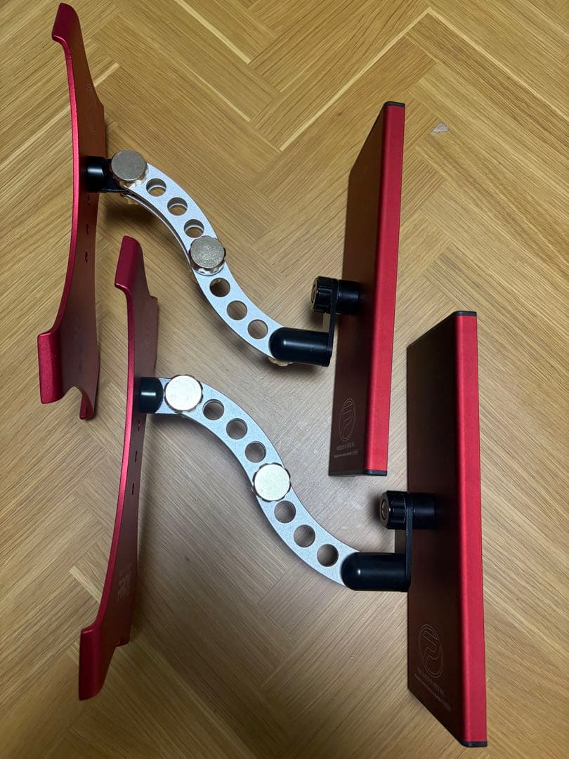 《美品》PROX ワカサギ 叩き台 レッド 2台