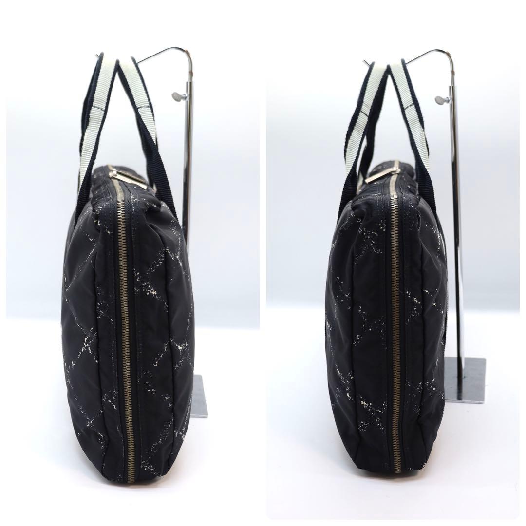 【超美品】　シャネル　旧トラベルライン　ビジネスバッグ　ハンドバッグ　ナイロン