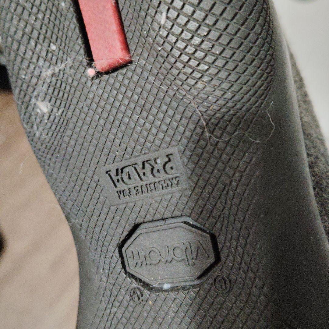 PRADAスポーツブーツ　37 1/2グレー