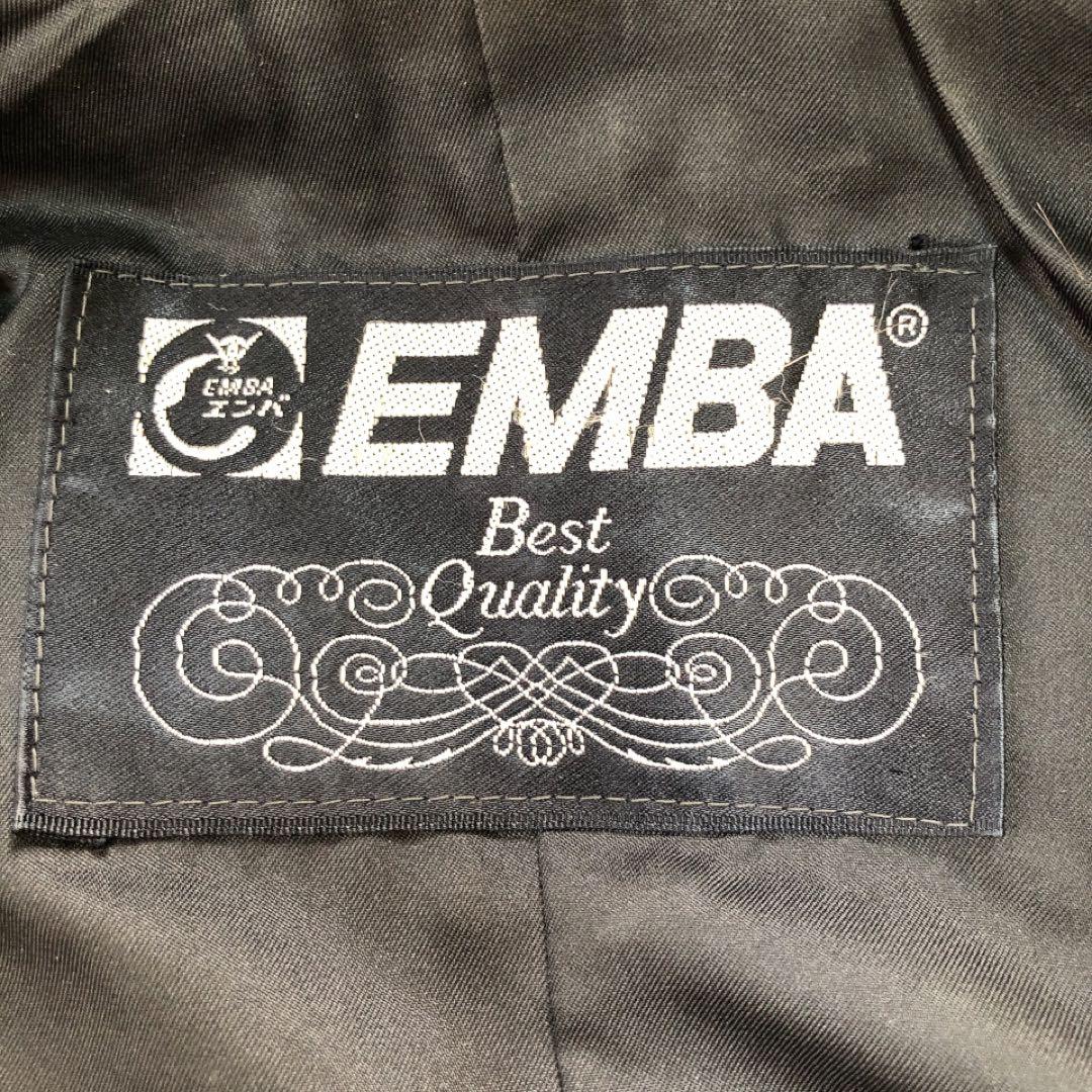 EMBA*エンバ　ショートミンクコート　毛皮　リアルファー　ブラウン