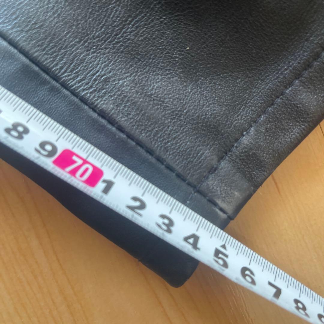 WVD レザー カーゴパンツ Lサイズ 黒　バイクレザーパンツ