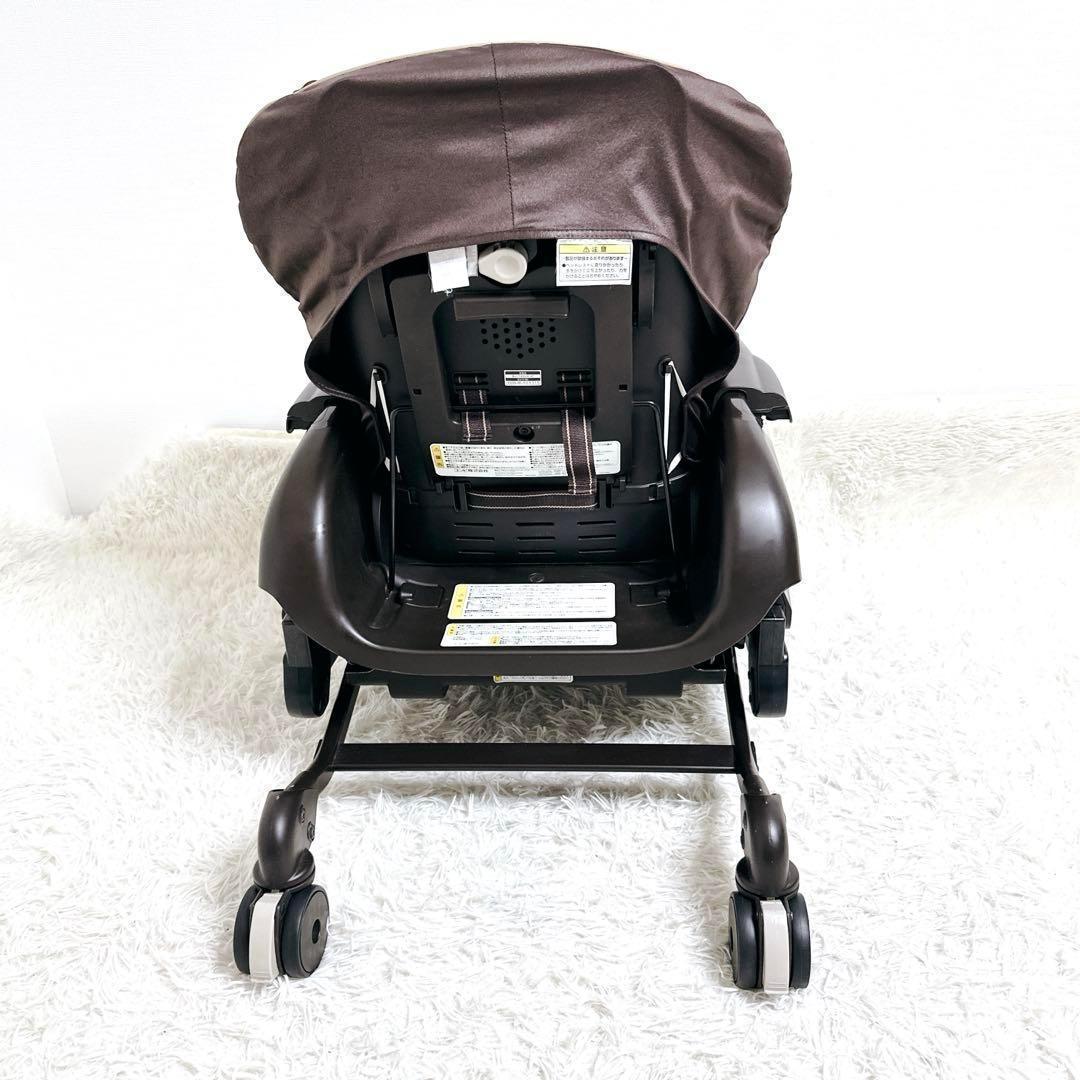 ✨美品✨ Combi ネムリラ4キャスAT スイングチェア　自動　ハイローチェア