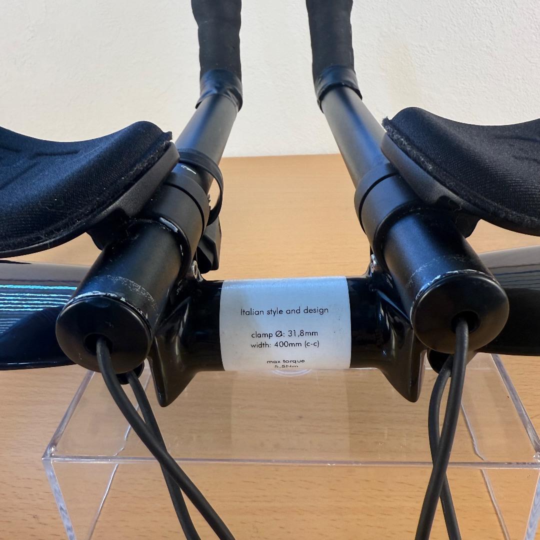 3T AURA カーボンDHハンドルバー＆Di2 電動変速 ブレーキレバーセット