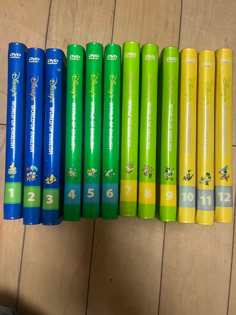 Disney's World of English DVD 全12巻