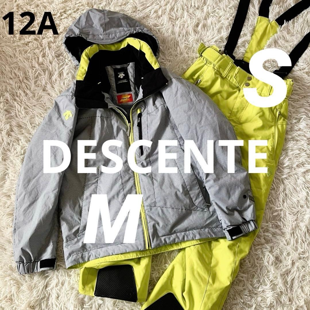 #12A✨DESCENTEデサント✨スキーウェア 上M下S メンズ 極暖