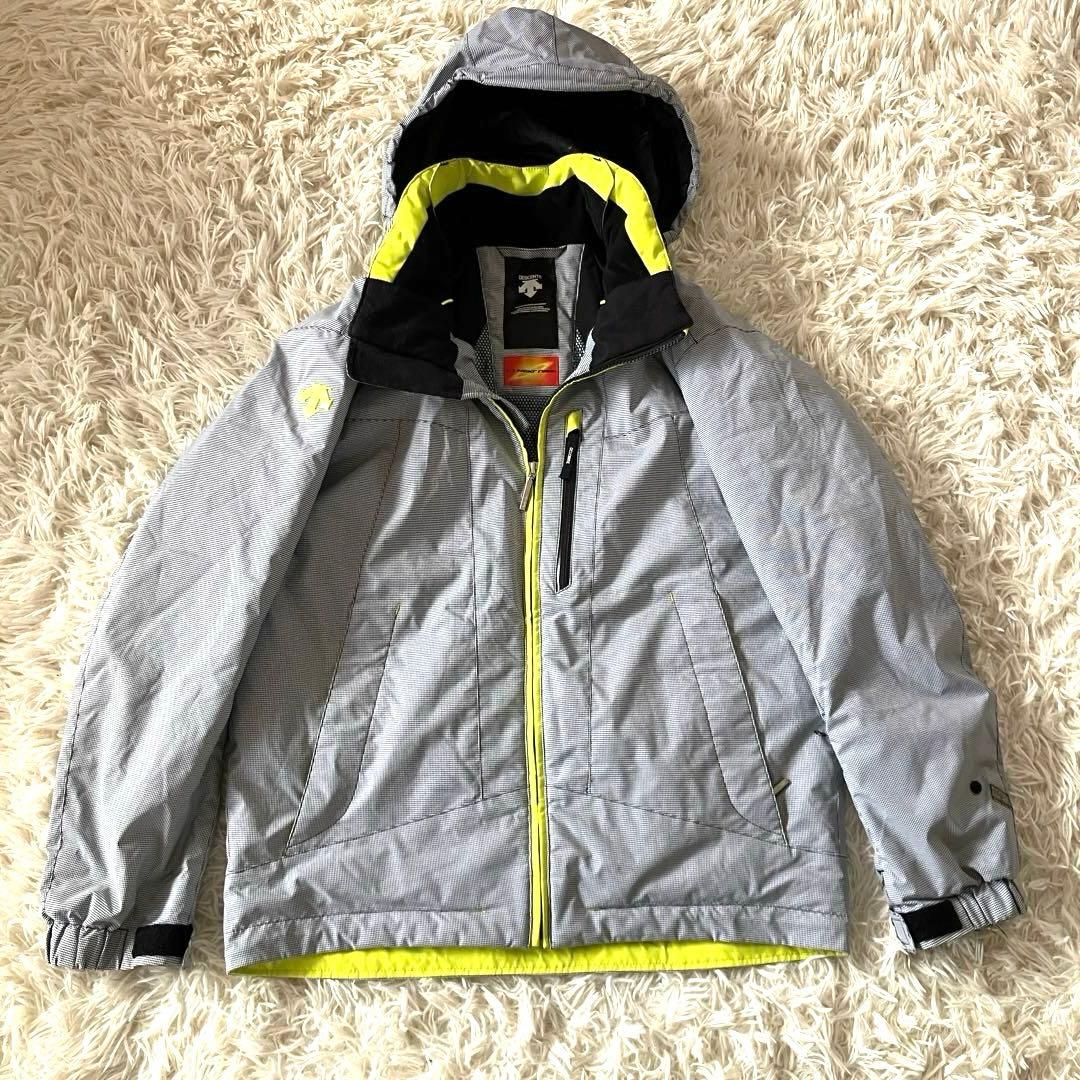 #12A✨DESCENTEデサント✨スキーウェア 上M下S メンズ 極暖