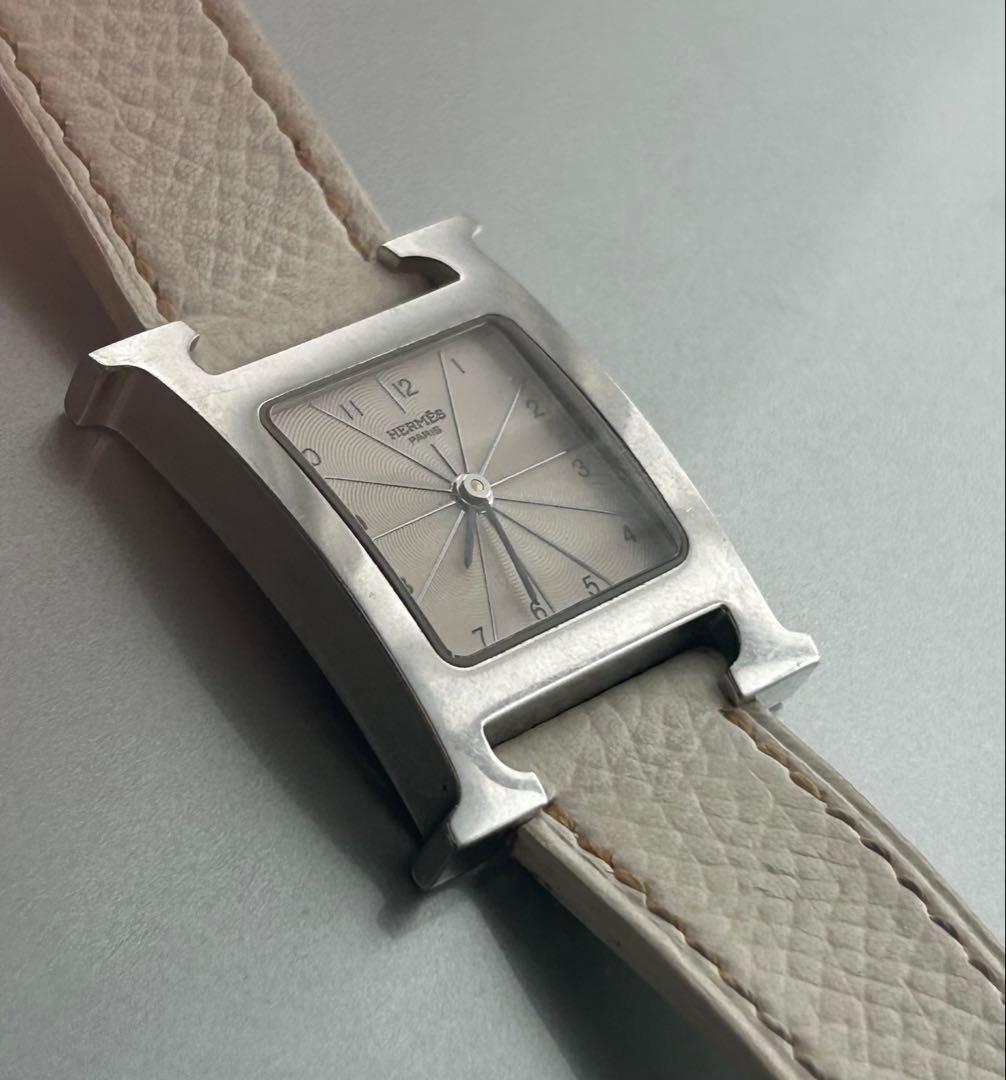 エルメス HERMES Hウォッチ レディース　腕時計