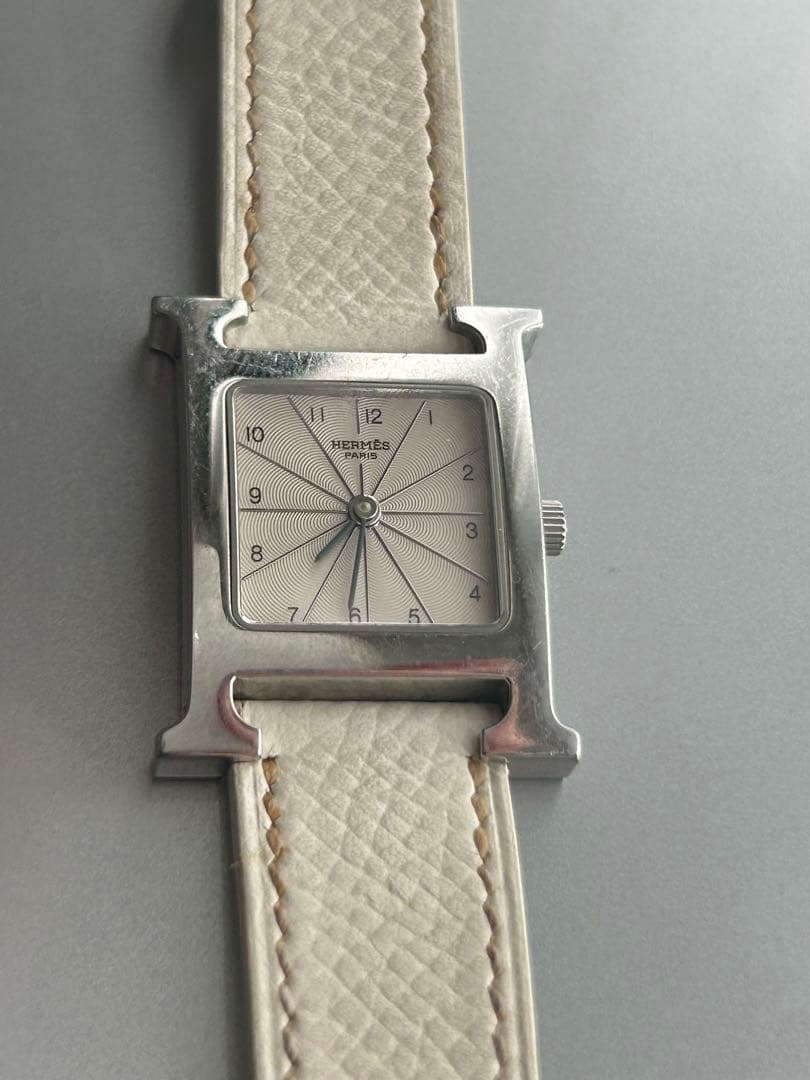 エルメス HERMES Hウォッチ レディース　腕時計