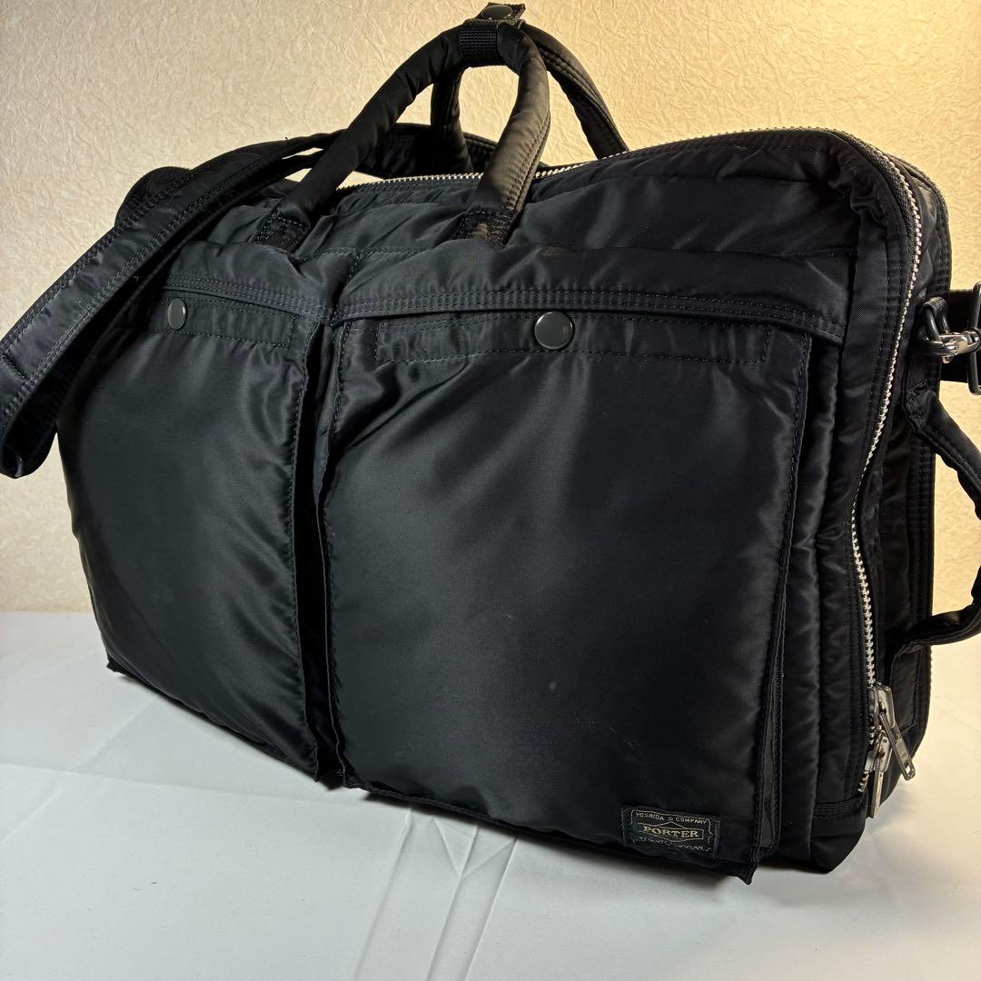 [極美品] PORTER　タンカー　3way ビジネスバッグ　２層