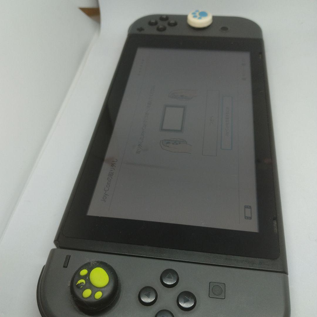 Switch本体グレー、携帯ゲームとしての使用以外はジャンク品