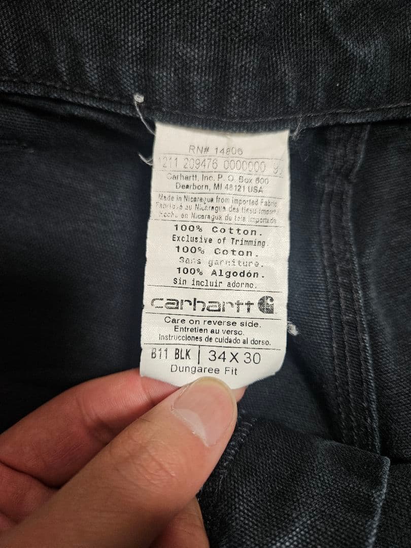 Carhartt Duck Work Pants ダック フェード ペインター