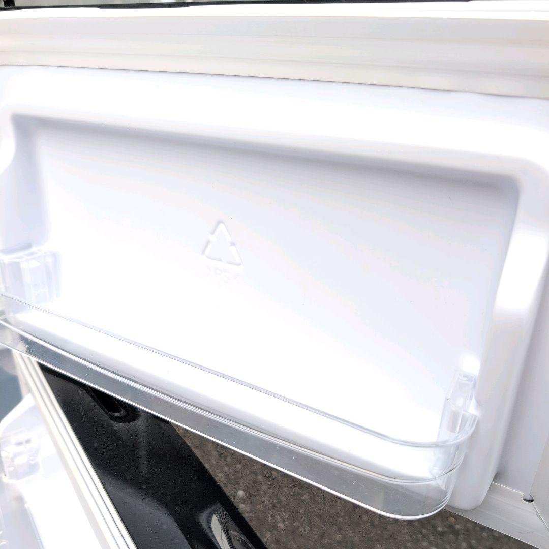 アイリスオーヤマ　2ドア　冷凍　冷蔵庫　NRSD-8A-B　81L