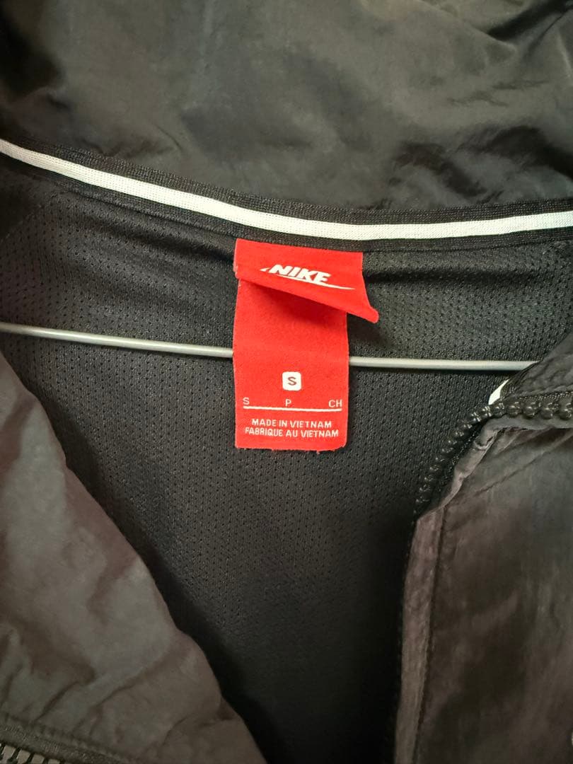 Nike セットアップ ナイロンジャケット ナイロンパンツS ブラック/ホワイト