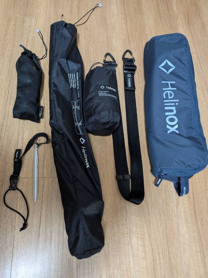 Helinox サンセットチェア + その他オプション品諸々のセット
