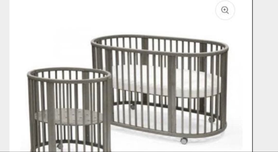 ※2月4日まで ストッケ スリーピーベッド セット stokke ヘイジーグレー