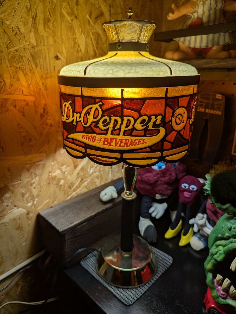 Dr. Pepper　ビンテージライト　アドバタイジング