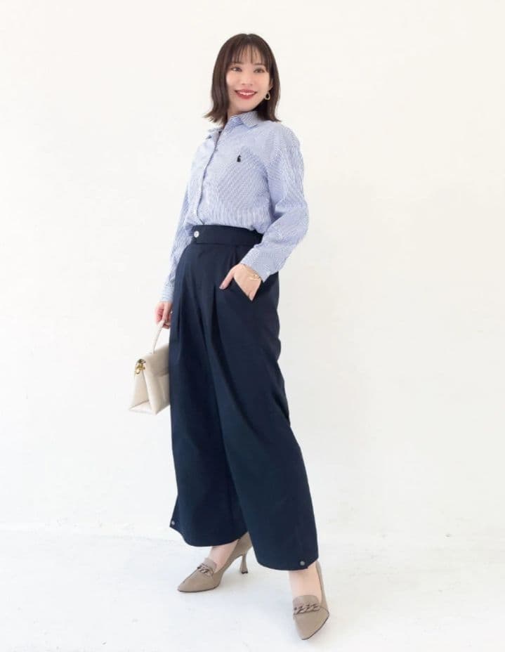 CINEMATIQ 耐摩耗2wayパンツ S ネイビー