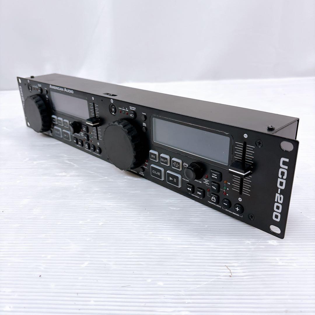 【美品】アメリカンオーディオ デュアルCDプレーヤー UCD-200 CDJ