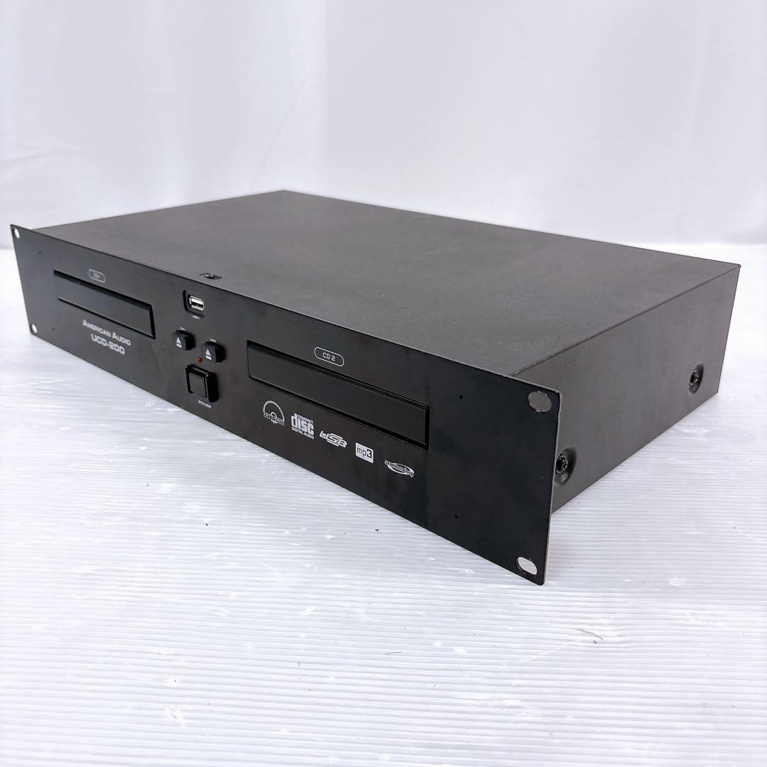 【美品】アメリカンオーディオ デュアルCDプレーヤー UCD-200 CDJ