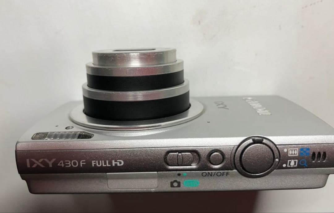 【秀品】Canon IXY 430F シルバー コンパクトデジタルカメラ